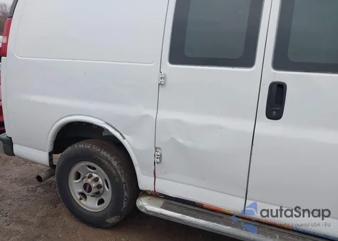 2015 GMC Savana 2500 Work Van from USA, damaged, VIN 1GTW7FCF2F1903598